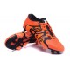 Scarpe da Calcetto 2016 Uomo adidas X 15+ Primeknit FG/AG Arancio Nero