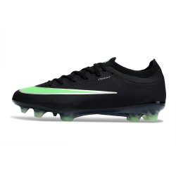 Nike Air Zoom Mercurial Vapor 17 Elite FG Nero Illusion Verde