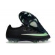 Nike Air Zoom Mercurial Vapor 17 Elite FG Nero Illusion Verde