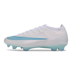 Nike Air Zoom Mercurial Vapor 17 Elite FG Bianco Blu