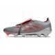 Scarpe da Calcio Adidas Predator Elite Tongue FG Grigio Rosso