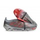Scarpe da Calcio Adidas Predator Elite Tongue FG Grigio Rosso