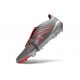 Scarpe da Calcio Adidas Predator Elite Tongue FG Grigio Rosso