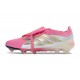 Scarpe da Calcio Adidas Predator Elite Tongue FG Rosa Bianco