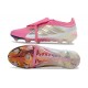 Scarpe da Calcio Adidas Predator Elite Tongue FG Rosa Bianco