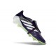 Scarpe da Calcio Adidas Predator Elite Tongue FG Nero Bianco Verde