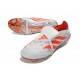 Scarpe da Calcio Adidas Predator Elite Tongue FG Bianco Rosso