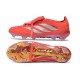 Scarpe da Calcio Adidas Predator Elite Tongue FG Rosso Argento