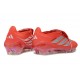 Scarpe da Calcio Adidas Predator Elite Tongue FG Rosso Argento