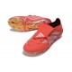 Scarpe da Calcio Adidas Predator Elite Tongue FG Rosso Argento