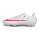 Nike Air Zoom Mercurial Vapor 17 Elite FG Uomo Bianco Rosa