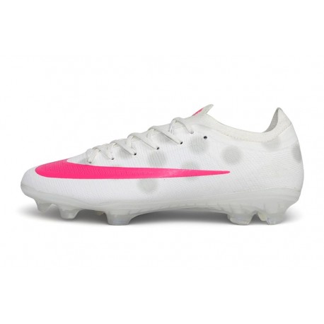 Nike Air Zoom Mercurial Vapor 17 Elite FG Uomo Bianco Rosa