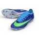 Nike Air Zoom Mercurial Vapor 17 Elite FG Uomo Blu Verde