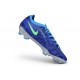 Nike Air Zoom Mercurial Vapor 17 Elite FG Uomo Blu Verde