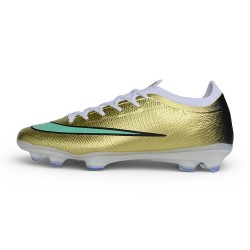 Nike Air Zoom Mercurial Vapor 17 Elite FG Uomo Oro Verde
