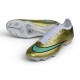 Nike Air Zoom Mercurial Vapor 17 Elite FG Uomo Oro Verde