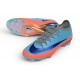 Nike Air Zoom Mercurial Vapor 17 Elite FG Uomo Blu Arancio