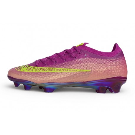 Nike Air Zoom Mercurial Vapor 17 Elite FG Uomo Viola Giallo