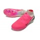 Zapatillas de Fútbol Nike Phantom 6 High Elite FG Rosa Blanco