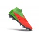 Zapatillas de Fútbol Nike Phantom 6 High Elite FG Hot Punch Nero Verde Strike