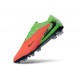 Nike Phantom 6 Elite FG Uomo Hot Punch Nero Verde Strike
