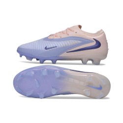 Nike Phantom 6 Elite FG Uomo Blu Lavanda Pesca pallido