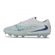 Nike Phantom 6 Elite FG Uomo Celeste acqua Bianco
