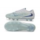 Nike Phantom 6 Elite FG Uomo Celeste acqua Bianco
