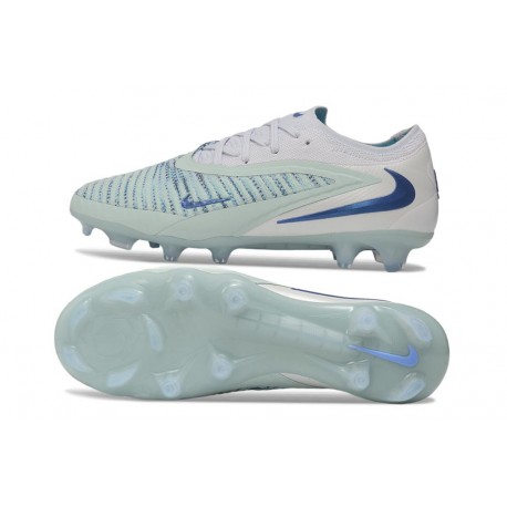 Nike Phantom 6 Elite FG Uomo Celeste acqua Bianco