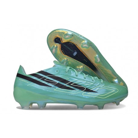 Scarpa Nuovo adidas F50 Hyperfast Evo FG Verde Nero