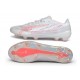 Scarpa Nuovo adidas F50 Hyperfast Evo FG Bianco Rosa