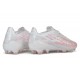 Scarpa Nuovo adidas F50 Hyperfast Evo FG Bianco Rosa