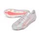Scarpa Nuovo adidas F50 Hyperfast Evo FG Bianco Rosa