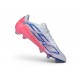 Scarpa Nuovo adidas F50 Hyperfast Evo FG Ftwr Bianco Solar Viola Solar Turbo
