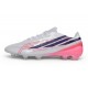 Scarpa Nuovo adidas F50 Hyperfast Evo FG Bianco Nero Rosa