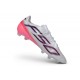 Scarpa Nuovo adidas F50 Hyperfast Evo FG Bianco Nero Rosa