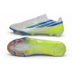 Scarpa Nuovo adidas F50 Hyperfast Evo FG Bianco Blu