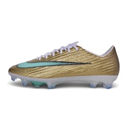 Scarpe Nike Air Zoom Mercurial Superfly 11 Elite FG Mtlc Oro Verde luminescente