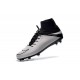 Nuovo 2016 Scarpe Calcio Nike Hypervenom Phantom II FG Pelle Bianco Nero