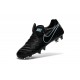 Scarpa Calcio Nuovi Nike Tiempo Legend VI FG Con Tacchetti Nero Blu
