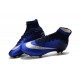Cristiano Ronaldo Scarpette da Calcio Nike Mercurial Superfly FG ACC Blu Royal Metallic