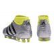 Nuovo 2016 adidas Scarpe da Calcio ACE 16.1 Primeknit FG/AG Metallico Nero
