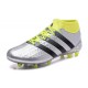 Nuovo 2016 adidas Scarpe da Calcio ACE 16.1 Primeknit FG/AG Metallico Nero