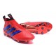 Scarpa da Calcetto Uomo adidas Ace16+ Purecontrol FG/AG Rosso Blu