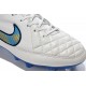 Nike Tiempo Legend V FG Scarpette da Calcio Bianco Blu