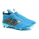 Scarpa da Calcetto Uomo adidas Ace16+ Purecontrol FG/AG Blu Oro