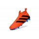 Nuovo Scarpette da Calcio adidas Ace16+ Purecontrol FG/AG Arancio Blu