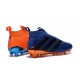 Nuovo Scarpette da Calcio adidas Ace16+ Purecontrol FG/AG Arancio Blu