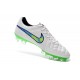 Nike Tiempo Legend V FG Scarpette da Calcio Bianco Verde
