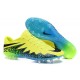 Scarpe da Calcio Uomo 2015 Nike Hypervenom Phinish FG Volt Blu Nero